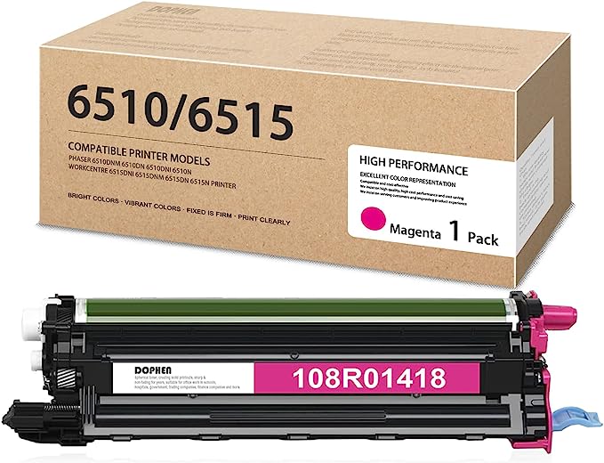 Genuine Xerox Phaser 6510 6515 Magenta Image Unit 108R01418 BG