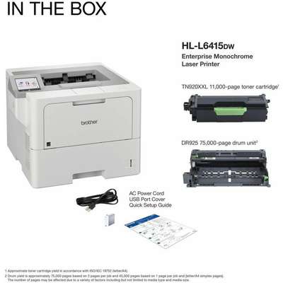 Brother HL L6415DW   Duplex Wireless Printing