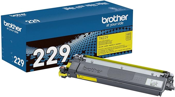 TN 229Y Genuine Brother TN229 Yellow Toner MFC-L3720CDW MFC-L3765CDW MFC-L3780CDW -NB