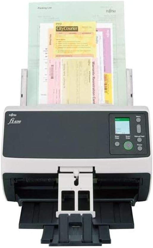 Fujitsu FI-8190 100 Page ADF Scanner 90 Pages per min 600DPI PA03810-B005