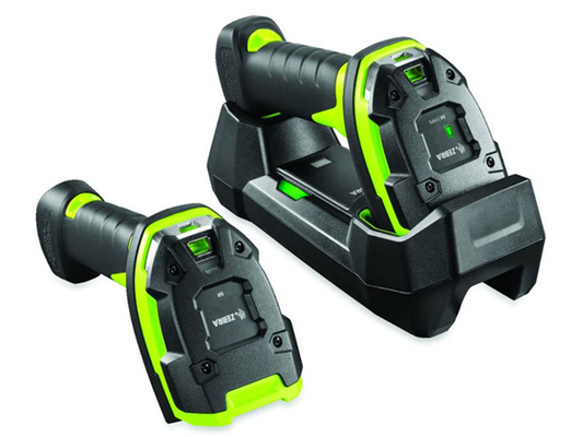 Zebra DS3678-SR3U4210SFW DS3678 Ultra Rugged Cordless 2D Imager Cradle Kit, Green, Standard Range, Cordless, Includes Cradle,