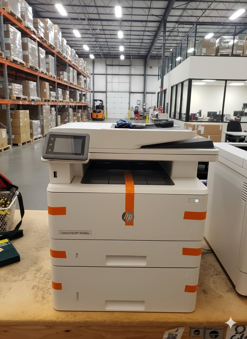 HP LaserJet Pro MFP M428fdn Copy Print Scan Fax W1A29A plus extra tray D9P29A