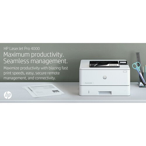 HP LaserJet Pro 4001dn Monochrome Printer 2Z600F#BGJ Duplex Network