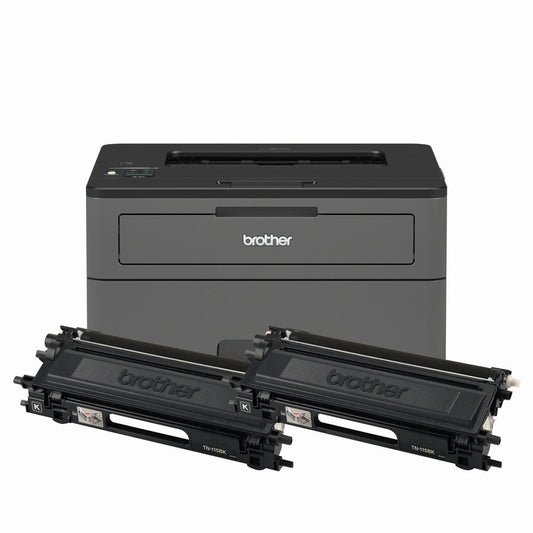 BROTHER HL L2340DW  XL  Duplex Wifi Printer  W/Xtra toner! TN660