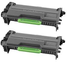 2 PACK Brother TN760  Toner  High Yield 3,000 pages  MFC L2750DW