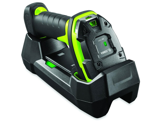 Zebra DS3678-SR3U4210SFW DS3678 Ultra Rugged Cordless 2D Imager Cradle Kit, Green, Standard Range, Cordless, Includes Cradle,
