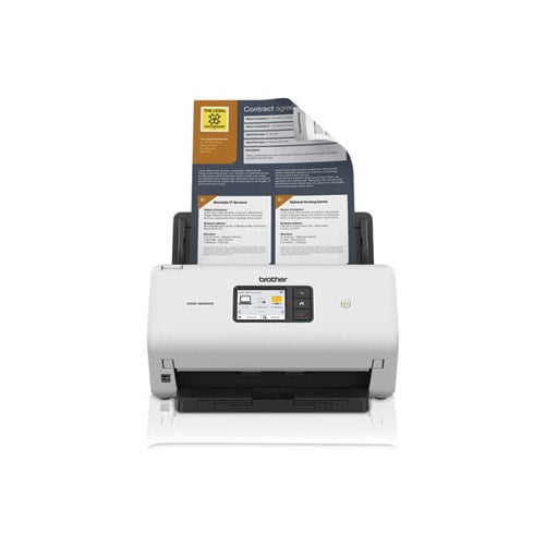 Brother ADS-3100 High-Speed Desktop Scanner, 600 dpi Optical Resolution, 60-Sheet ADF