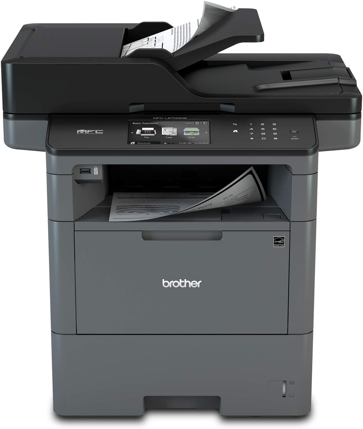 Brother MFC L6700DW All In One MFC Print Duplex Copy Scan Fax WiFi PLus Extra TN850