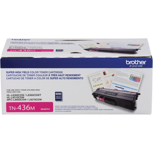 Genuine Brother TN436 TN436M Magenta toner  HL L8360CDW HL L9310CDW-High Yield