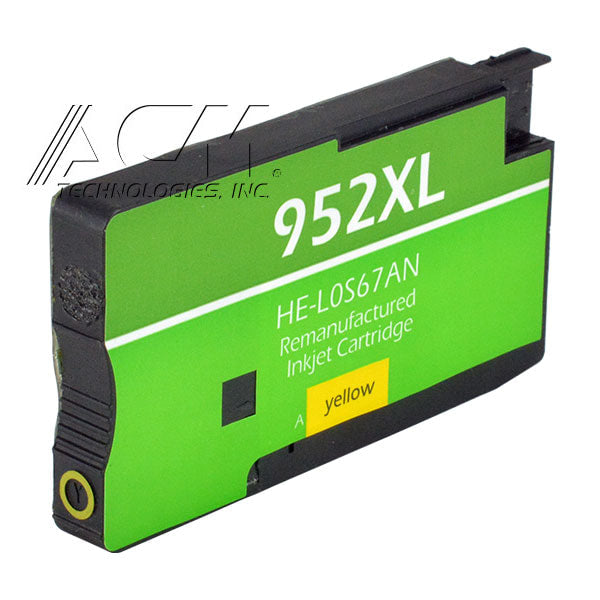 ACM Premium Compatabile HP 952XL  InkJet Cartridge, Yellow 1600 High Yield