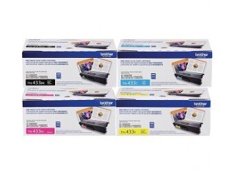 Brother TN433 Toner set/4  TN433BK TN433C TN433Y TN433M HL L8360CDW-2