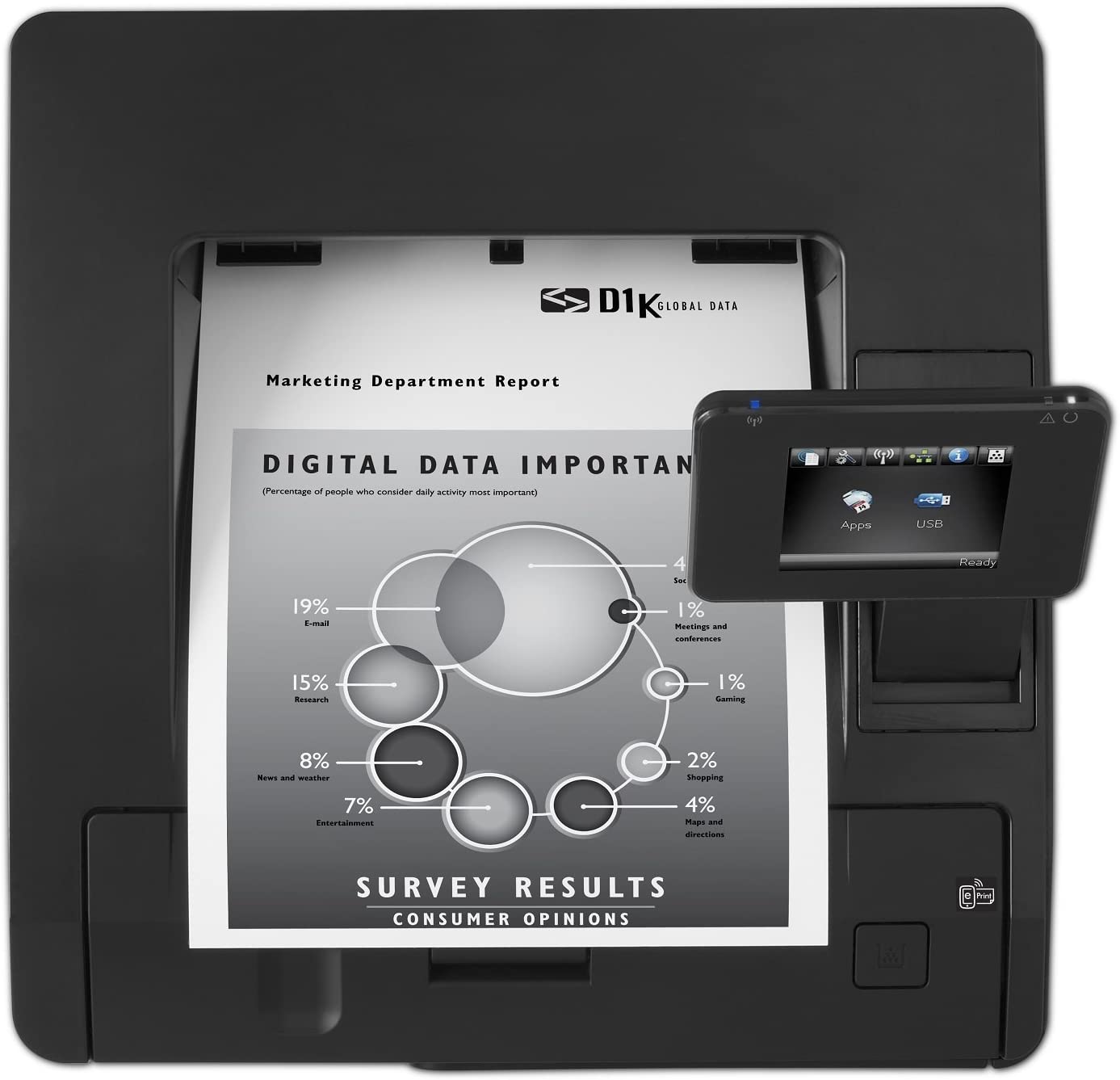 HP laserjet M401DW CF285A Duplex network-Wifi