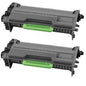 2 PACK Brother TN750  Toner  High Yield 8,000 pages   HL 6180DW