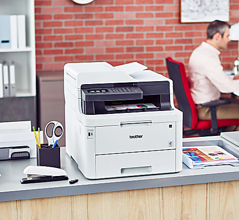 Brother MFC L3710CW Color Laser Printer All in One with WiFi