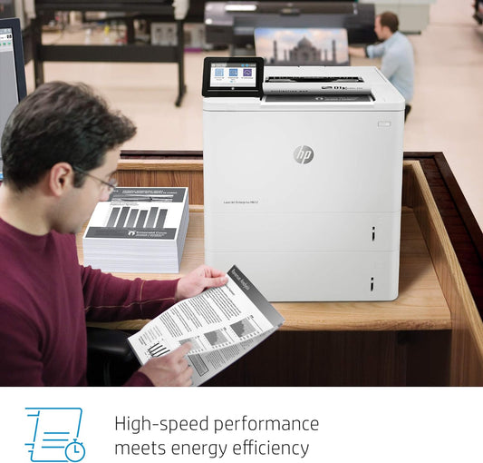 HP LASERJET M612X  7PS87A  Duplex Network Wireless 3 trays  K0Q17A  75 pages per min!
