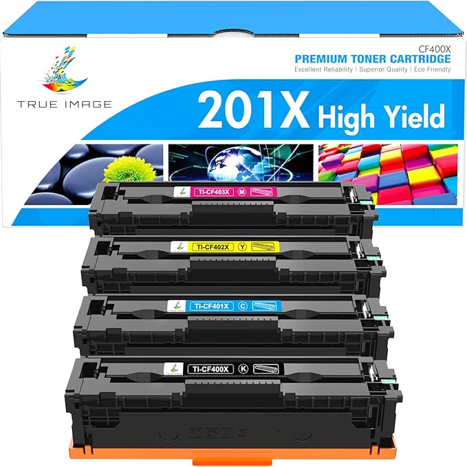 Compatabile HP LASERJET M252dw M277 201X toner set  CF400X CF401X CF402X CF403X