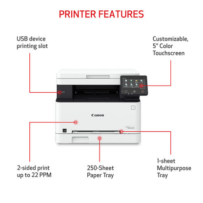 Canon Color imageCLASS MF653Cdw - Multifunction printer - Color  5158C007