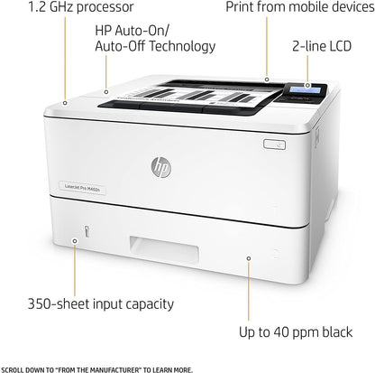 HP laserjet M402N  USB Network C5F93A PLUS 2 extra toners