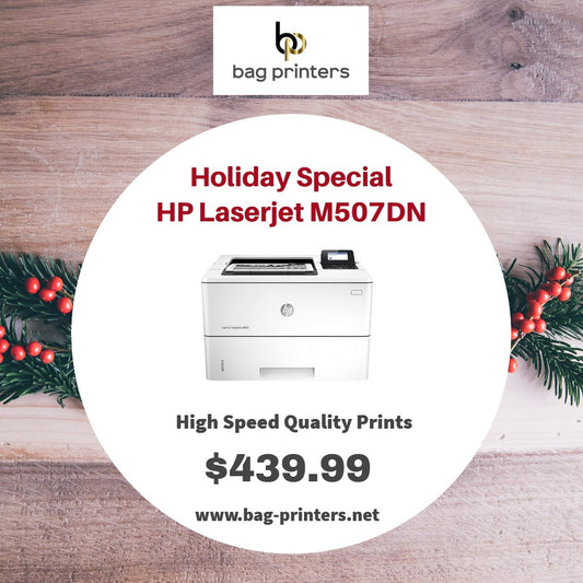 HP LASERJET M507DN  1PV87A  Duplex Network  Holiday$