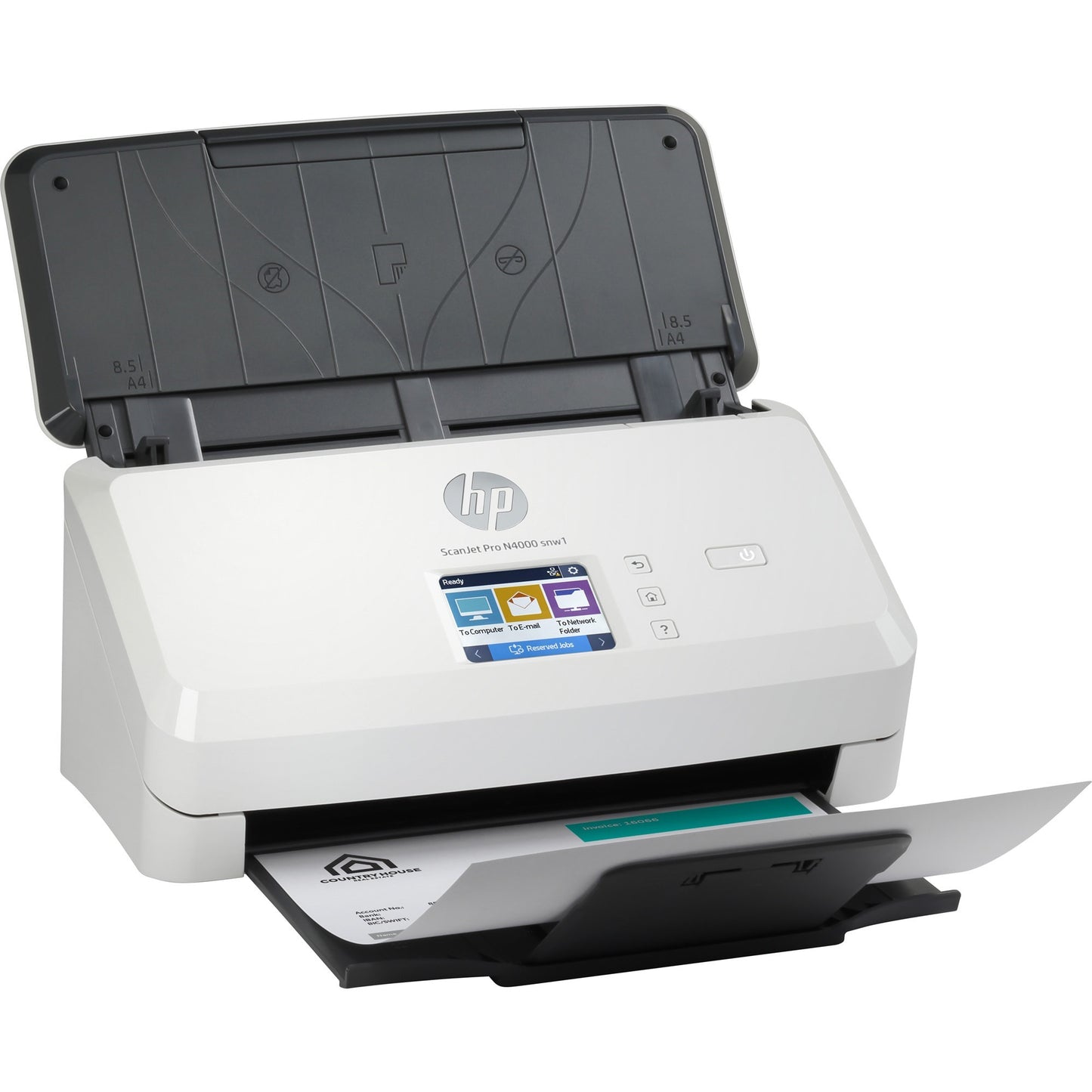 HP Scanjet Pro N4000 snw1 Sheet-feed scanner desktop USB 3.0 Wifi LAN 6FW08A