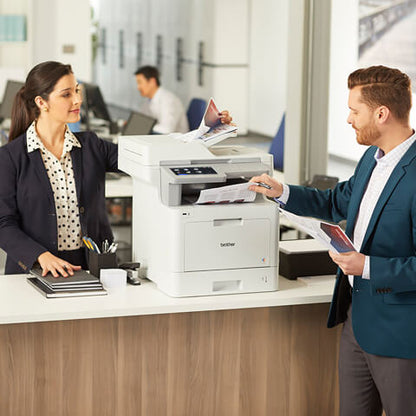 Brother MFC L9570CDW CDW All In One Color MFC Print copy scan fax WiFi- W/ 2nd tray