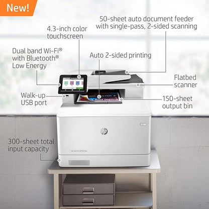HP Laserjet M479FDW  W1A80A Copy Print Scan Fax  FS