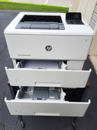 HP LASERJET M506DN F2A69A PLUS EXTRA TRAY F2A72A WH NT