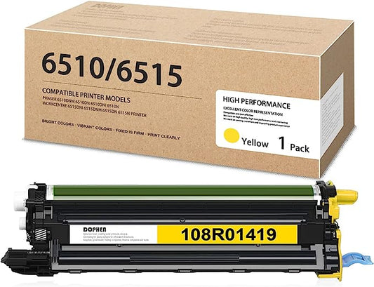 Genuine Xerox Phaser 6510 6515 Yellow  Image Unit 108R01419 BG