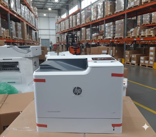 HP Laserjet M653DN Duplex Network 60PPM Great Prints  Low page count 900! J8A04A