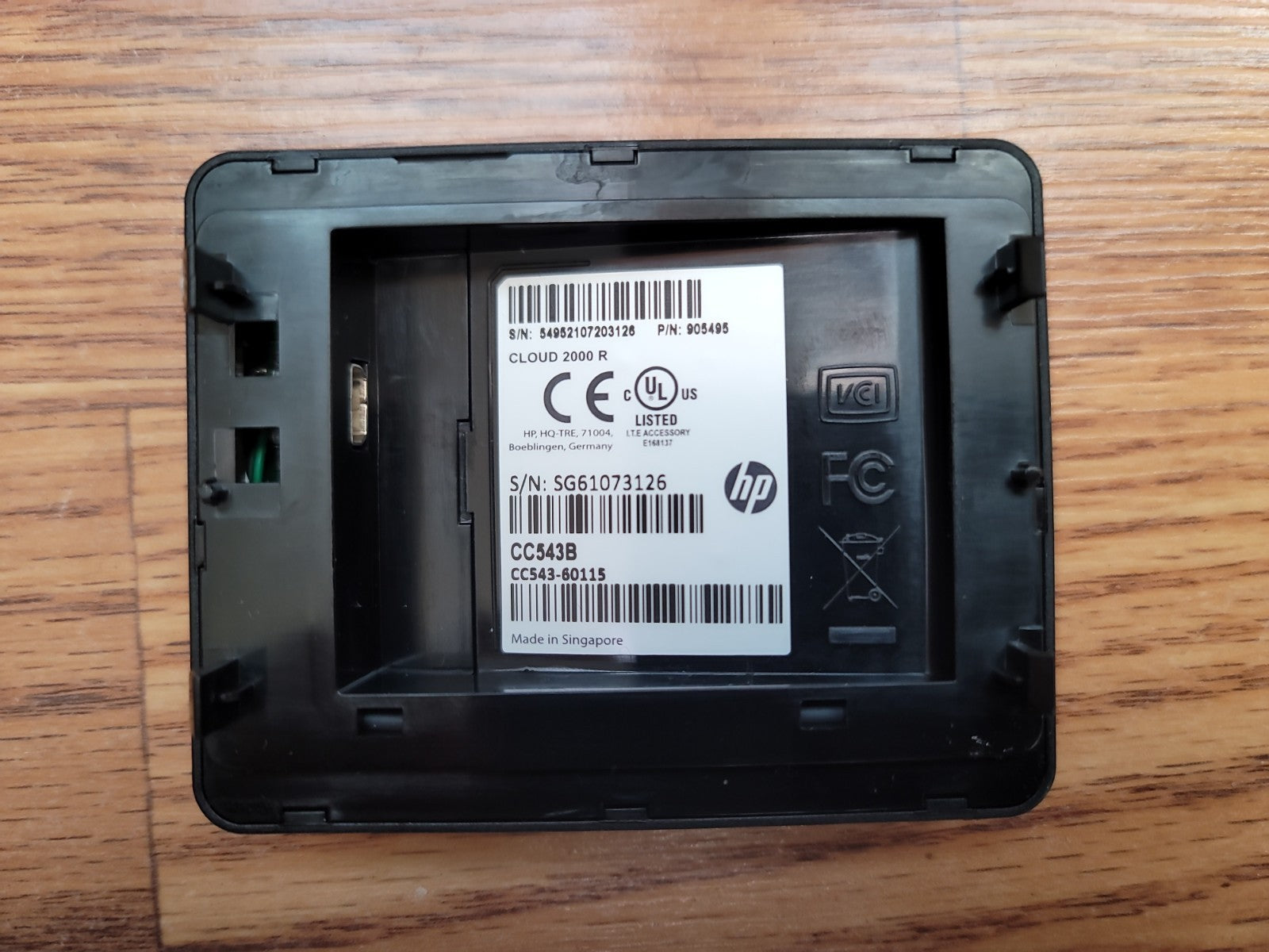 HP CC543B  CC543-60115 Option 201 Smartcard NIPRNet Solution USB card reader