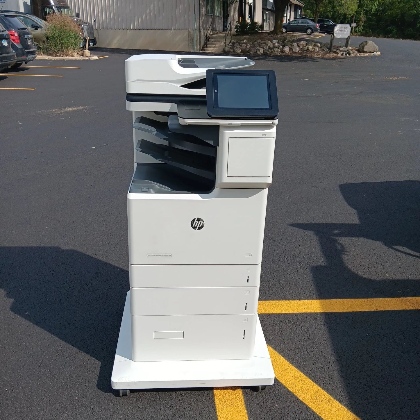 HP Color LaserJet Managed Flow MFP E67660z (3GY32A)  Color Prints Copy Scan Fax