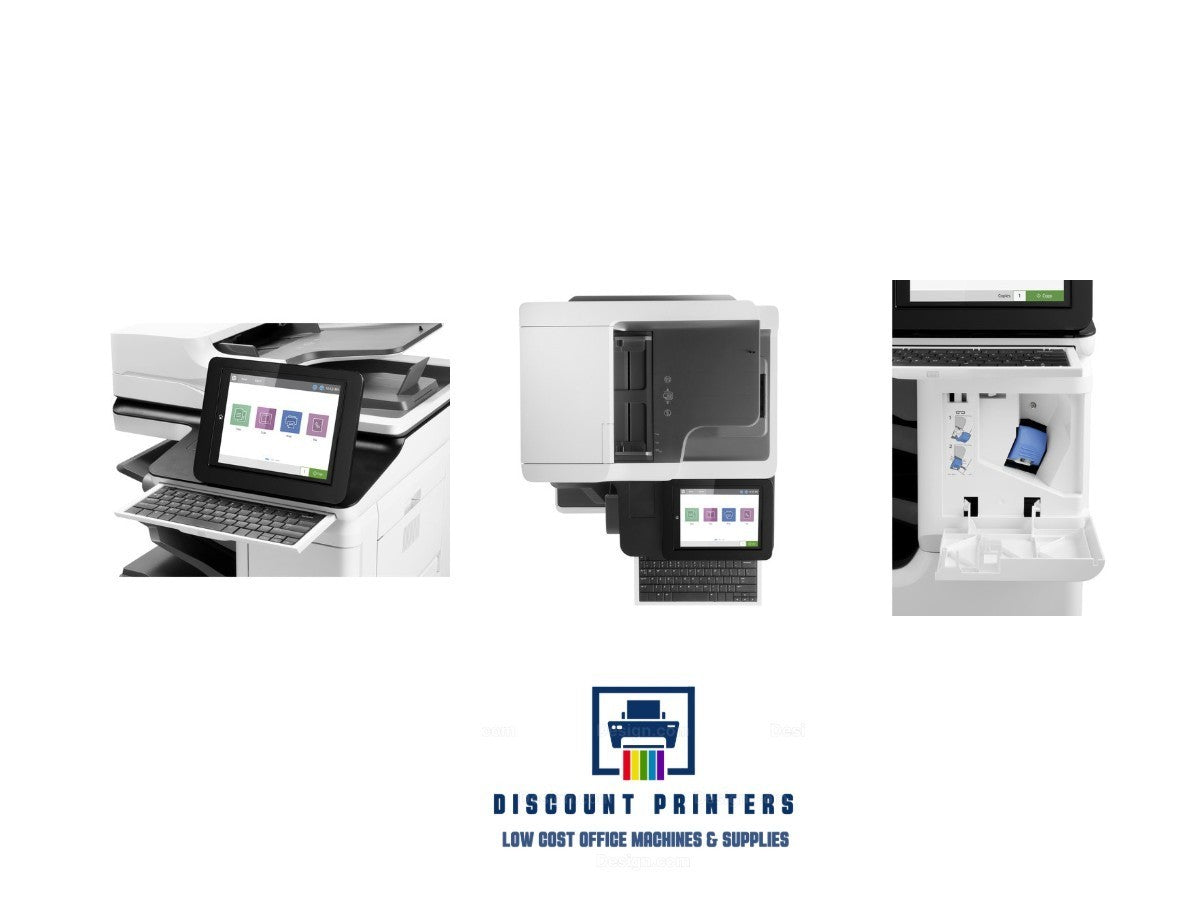 HP Color LaserJet Enterprise FlowMFP M682Z  J8A17A Print Copy Scan Duplex Sorter