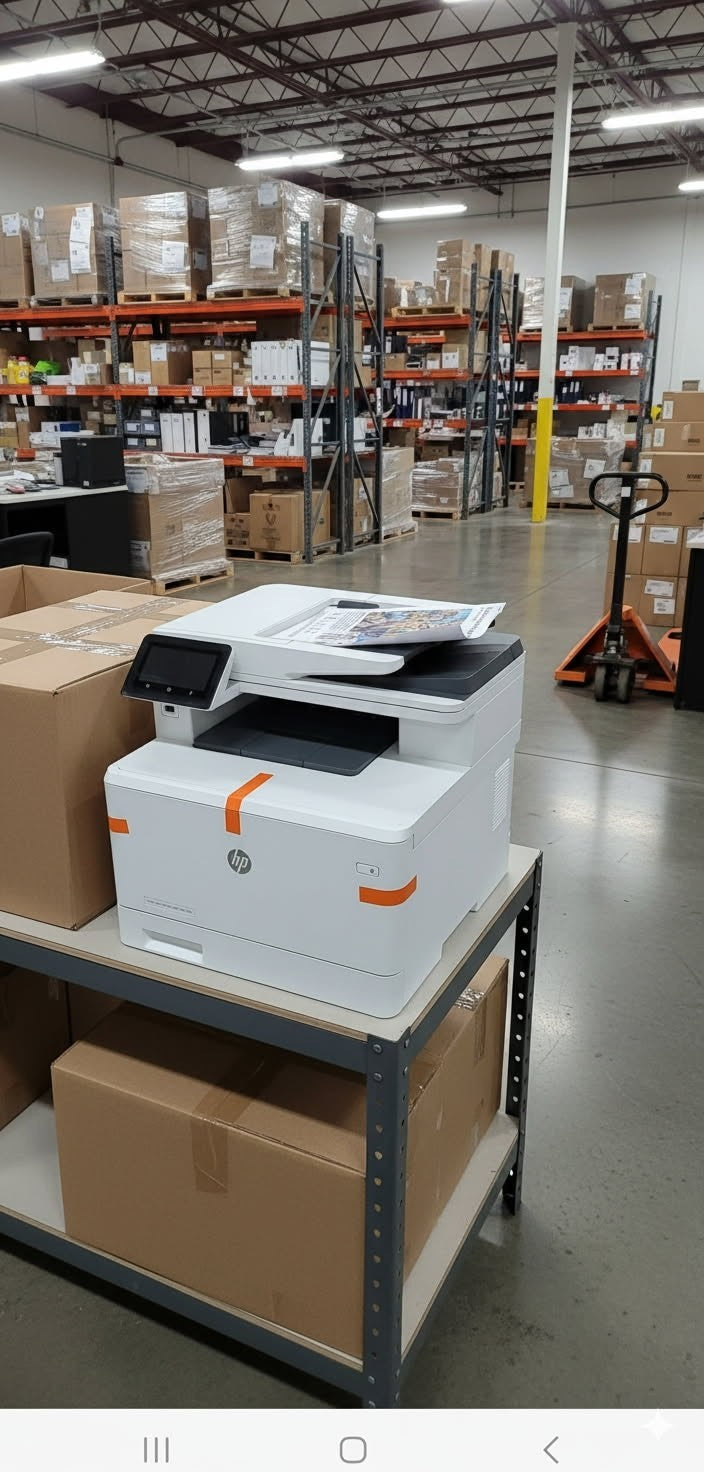 HP Color LaserJet Pro MFP M477FDN All-In-One Laser Printer copy Fax Scan CF378A