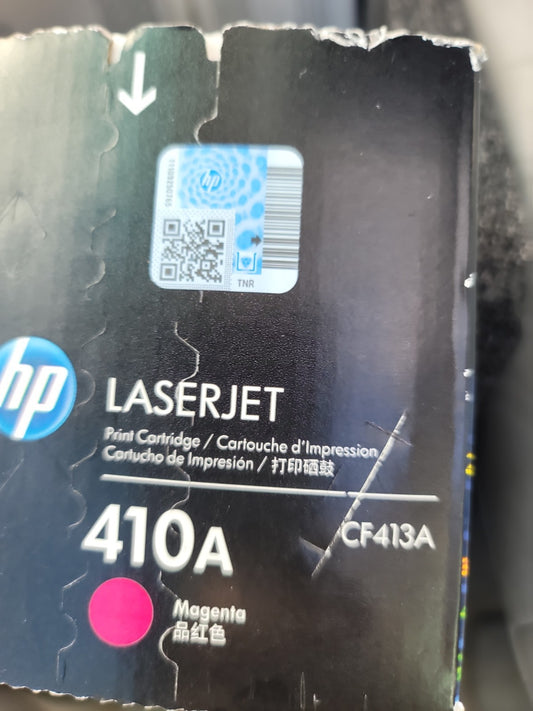 Sealed Box HP 410A Magenta Toner Cartridge CF413A New LaserJet 452 477