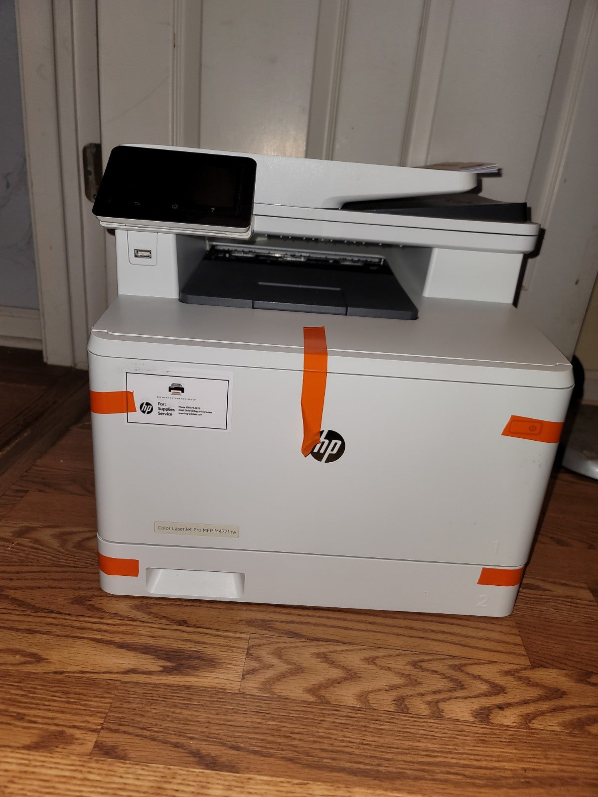 HP Color LaserJet Pro M477FDW Print Copy Scan Wifi +extra 500 sheet tray CF404A
