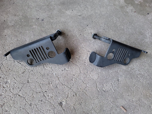 Exterior Front Foot Rest Door Hinge for Jeep Wrangler 07-17 JK 2/4 Door