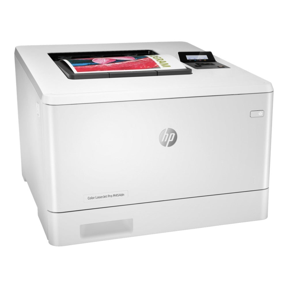  HP LaserJet Pro M454dn Color Printer  Duplex Network 