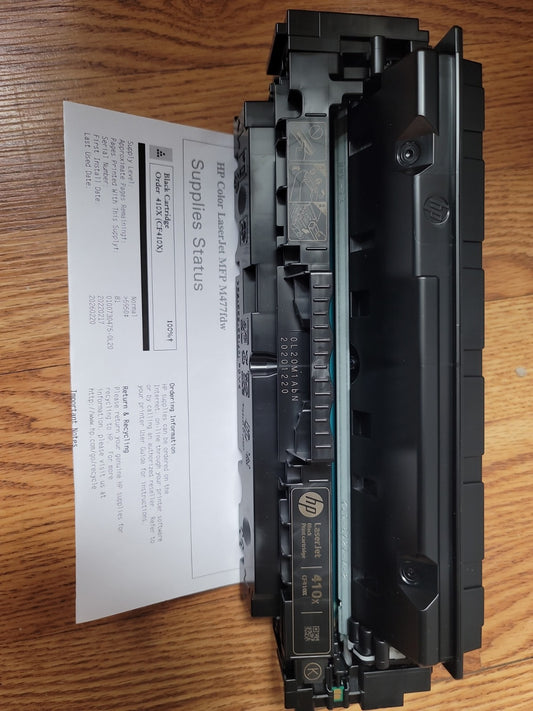HP CF410A Toner Cartridge 410A - Black  90% Life left Laserjet 477 M452 series