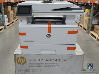 HP LaserJet Pro MFP M428fdw  Print copy scan fax wireless  low page count 1859