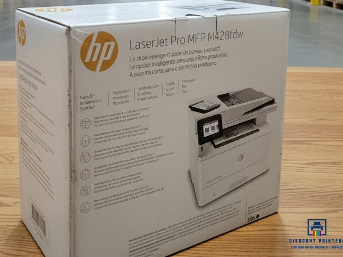 HP LaserJet Pro MFP M428fdw All-In-One Gr8! Print copy scan fax wireless  New