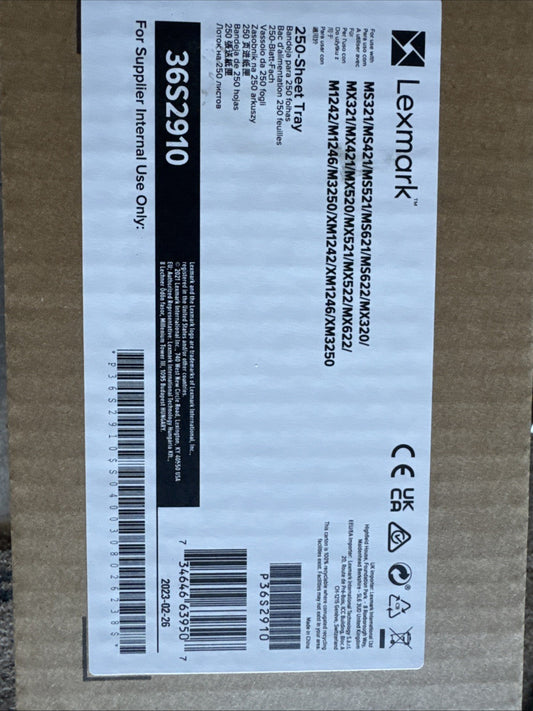 Lexmark 250-Sheet Printer Tray - 36S2910