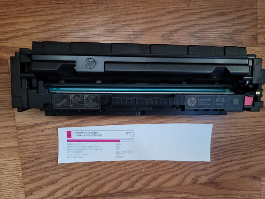 Genuine HP CF413X Magenta Toner Cart 413x  Laserjet 477 M452 series 100% Life