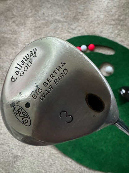 Callaway Great Big Bertha War Bird 3 Wood  Steel Shaft RH