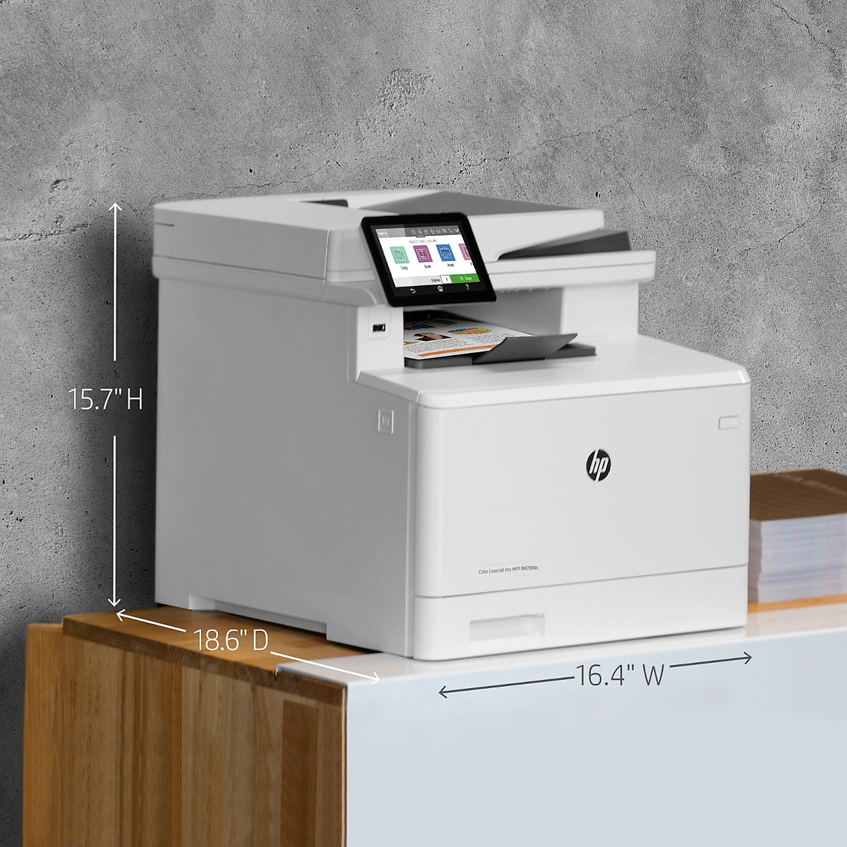 HP Color LaserJet Pro M479FDN  Duplex Print Copy Scan Fax W1A79A Page Count 9350