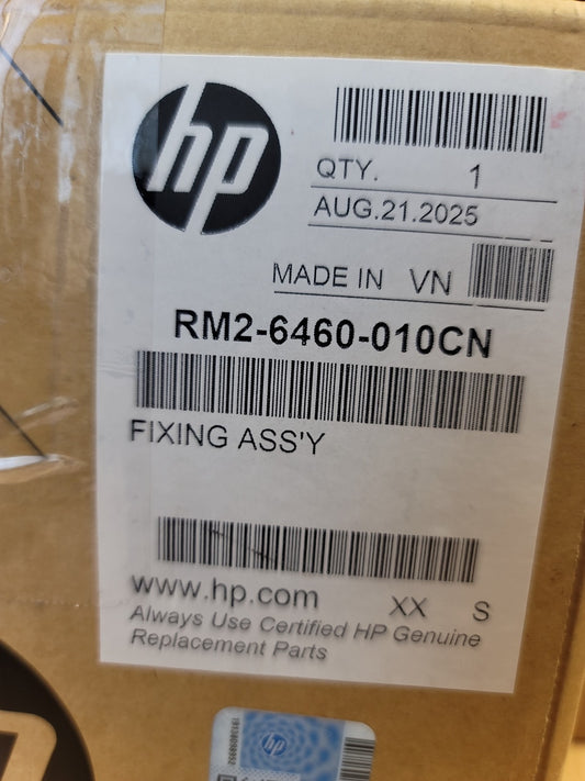 HP RM2-6460-000CN Fuser Assembly 110V - Genuine New Sealed  RM2 6460