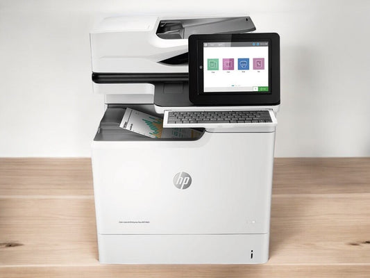 HP Color LaserJet Enterprise M681dh All-In-One Color Print Copy Scan J8A10A