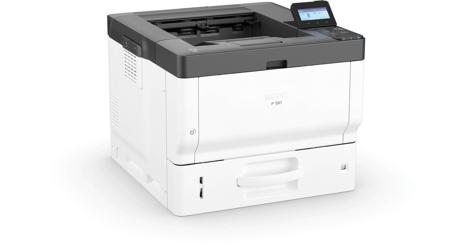 Ricoh P 501  Laser 45 ppm  Monochrome Duplex Network Great Condition 418082