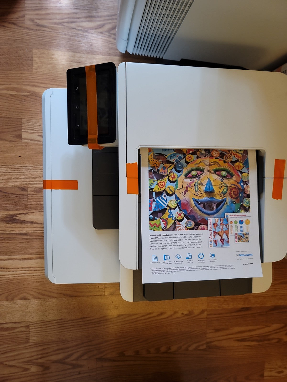 HP LaserJet Pro M477FNW All-In-One Printer Wifi Network CF377A Page Count 1400