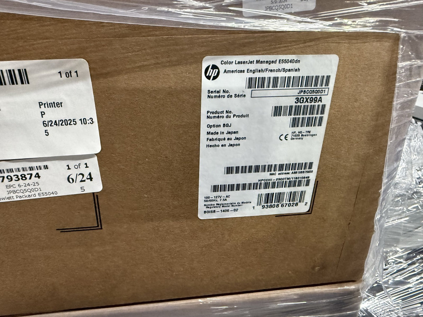HP Color LaserJet Managed E55040dn (3GX99A)  New in Box  replaces M553