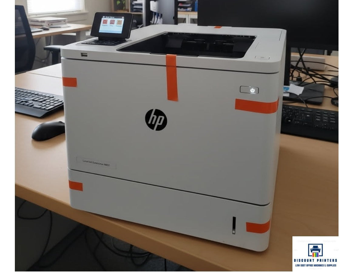 HP LaserJet Enterprise M607N K0Q14A  Network USB CF237A  Low page Count 23,000!